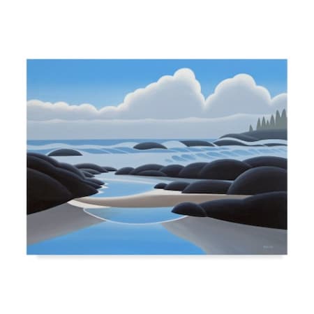 Ron Parker 'Coastal Shallows' Canvas Art,35x47